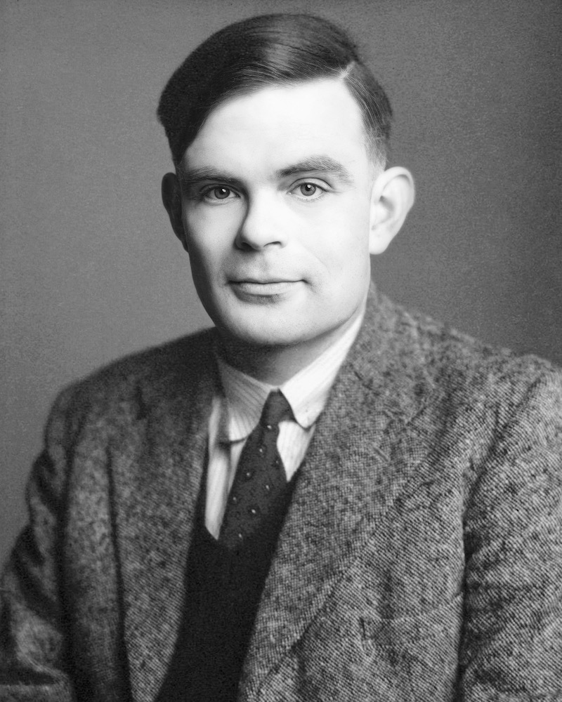 Alan Turing Headshot