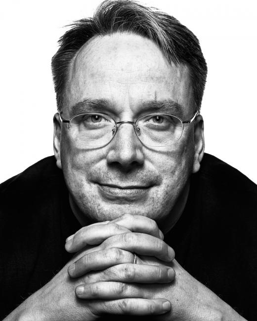 Linus Torvald Headshot